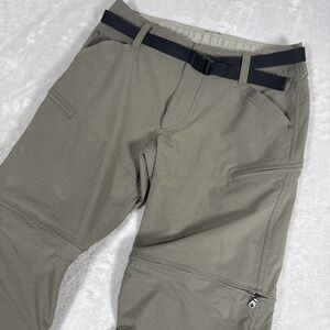 Kuhl Silencr Convertible Pant Mens 30x32 Khaki Outdoor Stretch Lightweight EUC